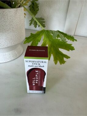 NIB Well People Supernatural Stick Multi-Use Blush - Pomegranate